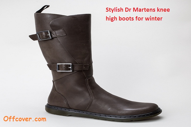 Stylish Dr Martens knee high boots for winter